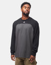 Nike SB Airmail L/S T-Shirt - Anthracite/Black/White