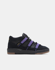 adidas Kader Skate Shoes - Core Black/Collegiate Purple/Gold Metallic