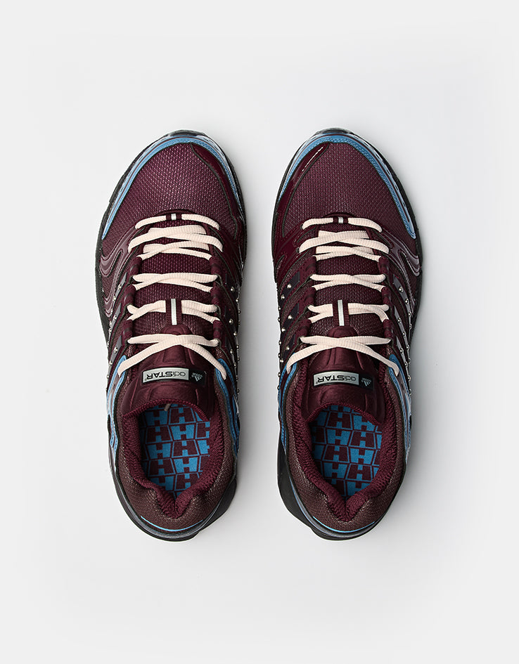 adidas x Hardies Adistar Control 5 Shoes - Aurora Ruby/Maroon/Dusky Ink