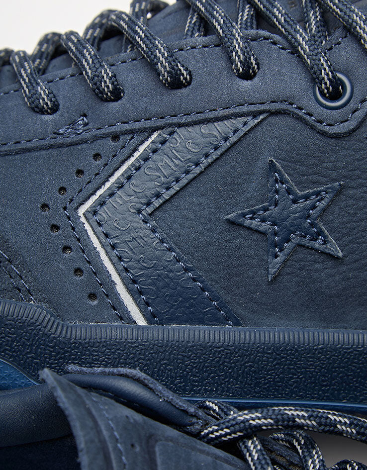 Converse x The Ben Raemer's Foundation Louie Lopez Pro 2 Skate Shoes - Navy/Navy/Silver
