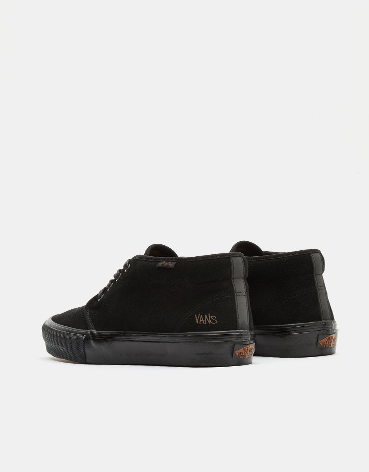 Vans Skate Chukka Shoes - (Atiba) Black/Black