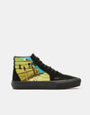Vans Skate SK8-Hi Shoes - (Atiba) Black/Multi