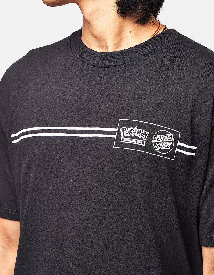 Santa Cruz x Pokémon Energy Dot Heavyweight T-Shirt - Black