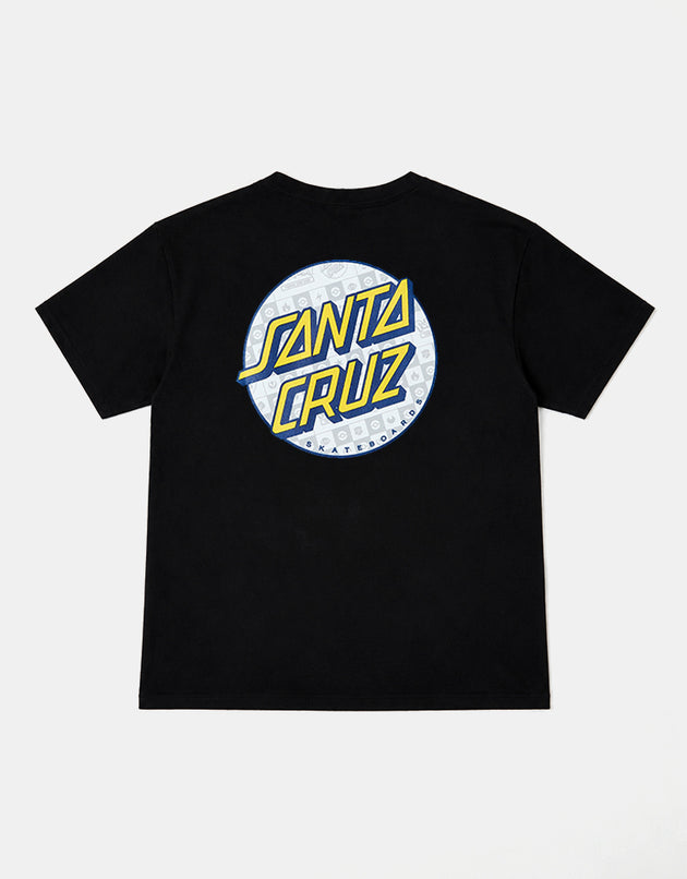 Santa Cruz x Pokémon Energy Dot Kids T-Shirt - Black