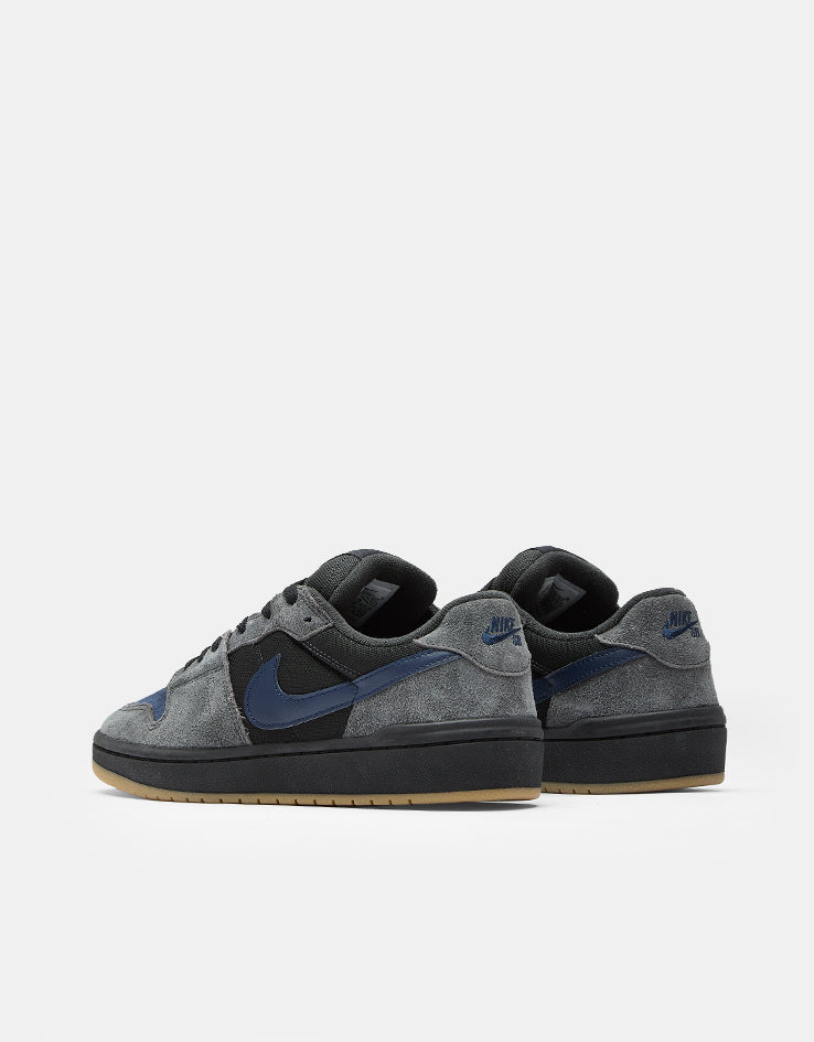 Nike SB Code 58 Skate Shoes - Dk Smoke Grey/Blue Eclipse-Black
