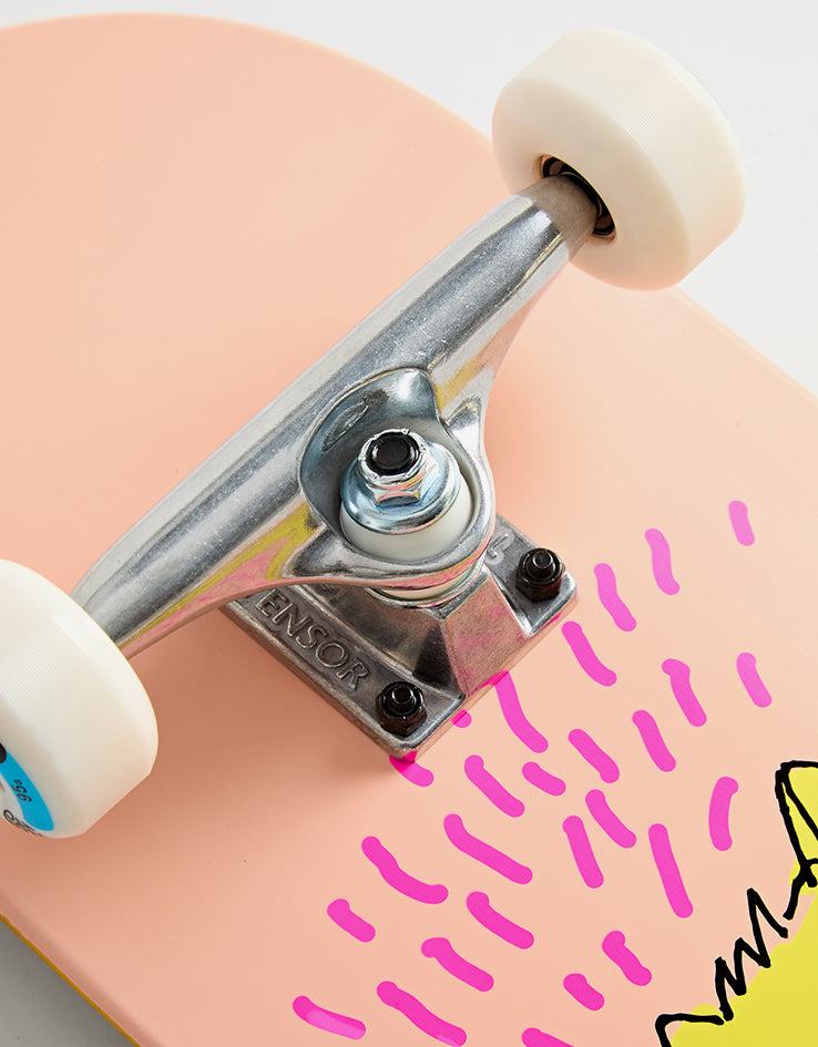 Push Chaos Kat Complete Skateboard - 8"