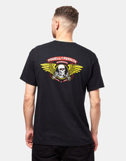 Winged Ripper T-Shirt - Black