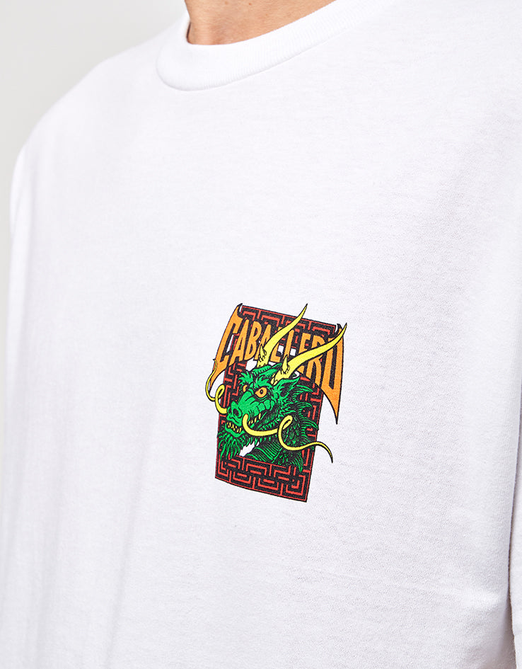 Powell Peralta Steve Caballero Street Dragon T-Shirt - White