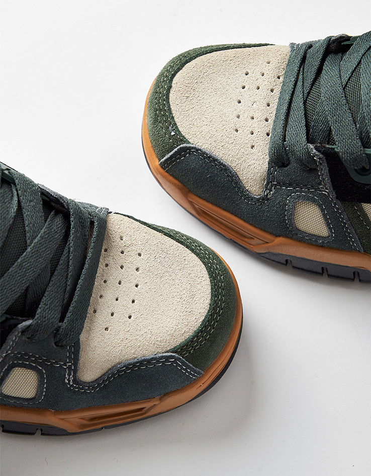 DC Stag Skate Shoes - Deep Forest
