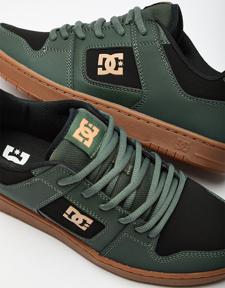 DC Manteca 4 Skate Shoes - Deep Forest