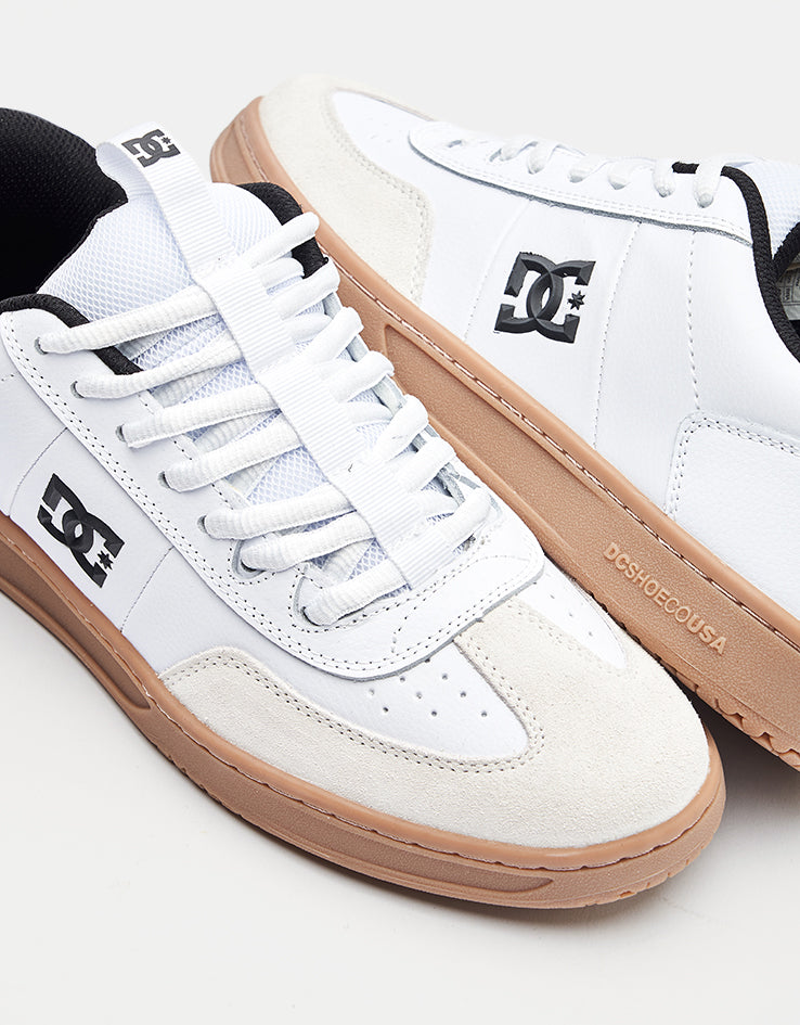 DC Astrix Skate Shoes - White/Black/Gum