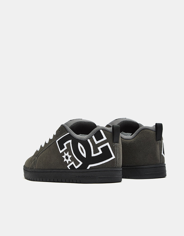 DC Court Graffik SE Skate Shoes - Anthracite/Black