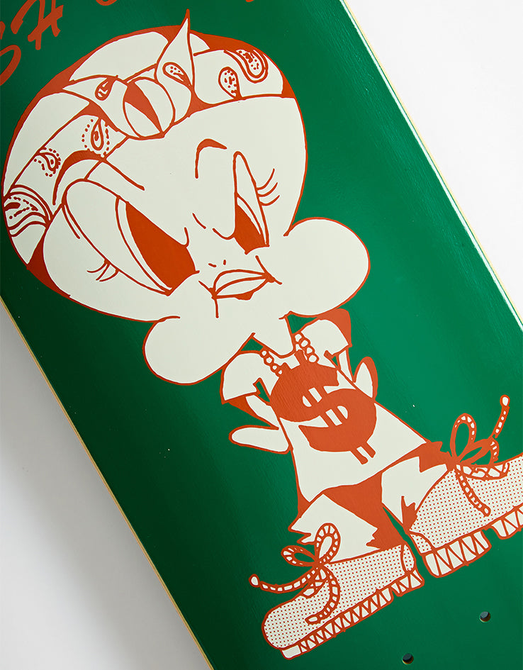 Cash Only Bird Skateboard Deck - 8.25"