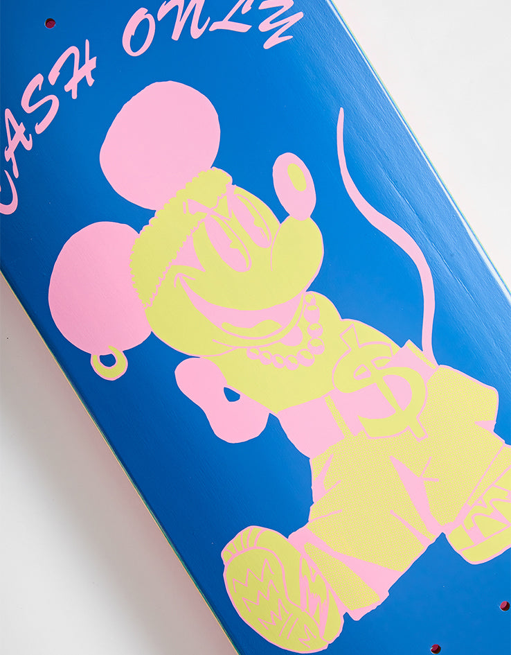 Cash Only Mouse Skateboard Deck - 8.5"