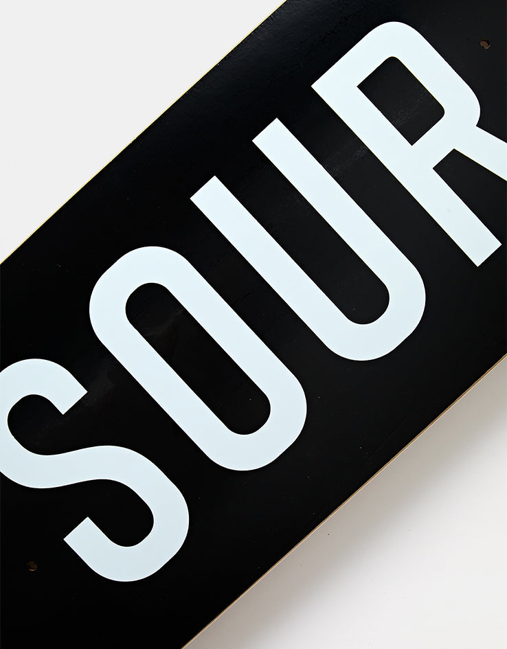 Sour Solution Army Black Og Skateboard Deck - 8.5"