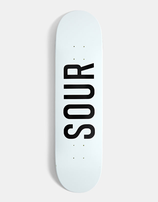 Sour Solution Army White Og Skateboard Deck - 8"