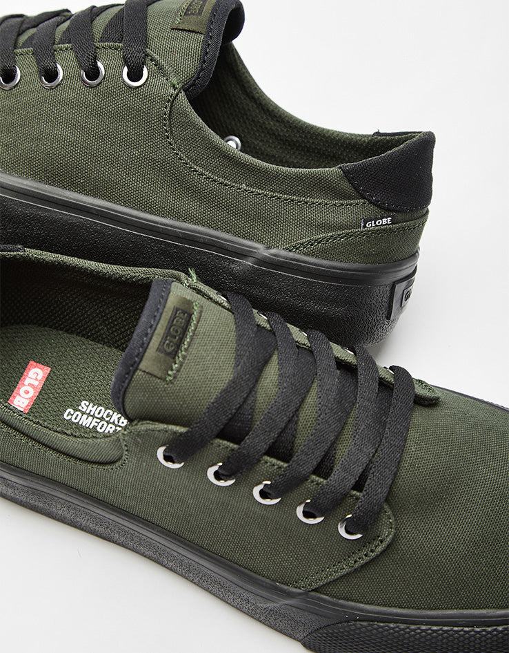 Globe Goodstock Skate Shoes - Pine/Black