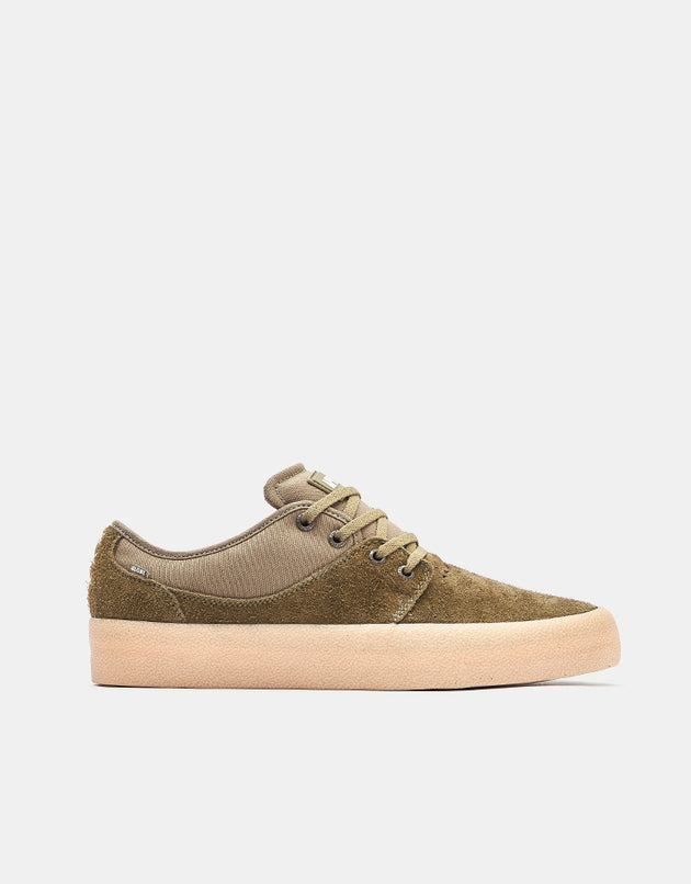 Globe Mahalo Skate Shoes - Military Olive/Crepe