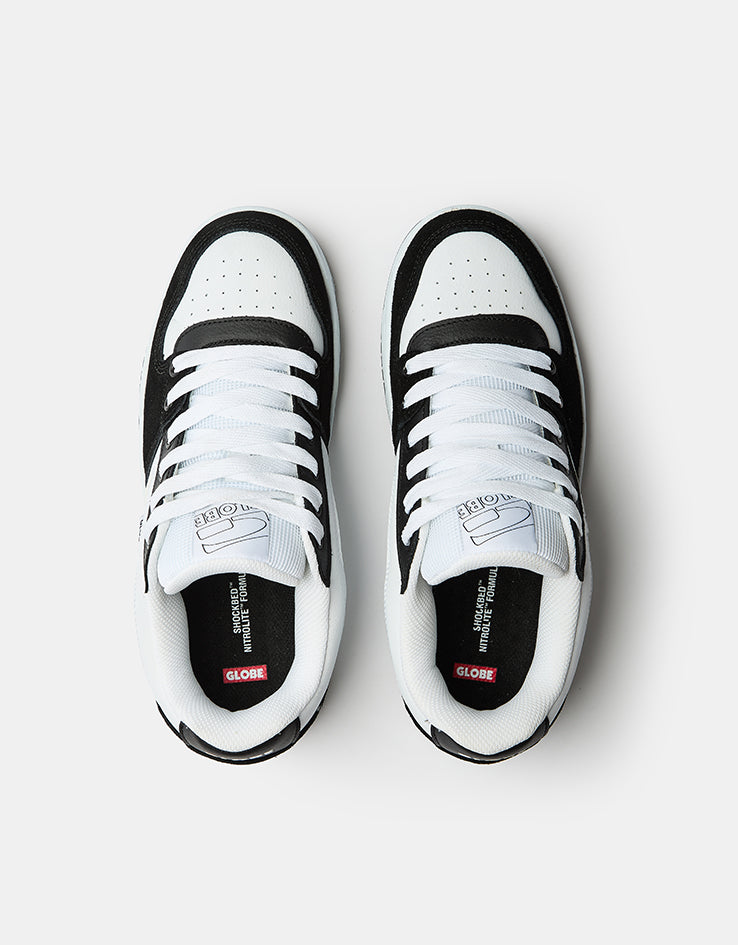 Globe Mojo 2.0 Skate Shoes - Black/White