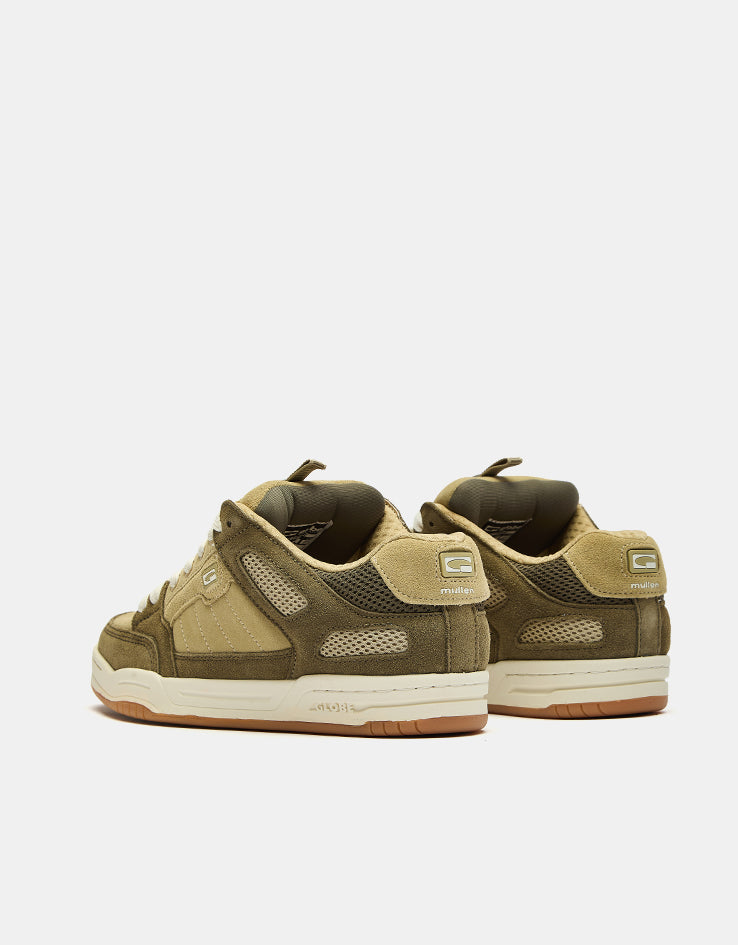 Globe Tilt Prime Skate Shoes - Olive/Sand/Mullen
