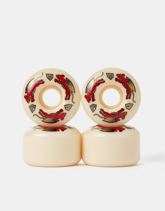 Powell Peralta Dragon Formula Nano Rat AV4 93A Skateboard Wheels - 52mm x 34mm