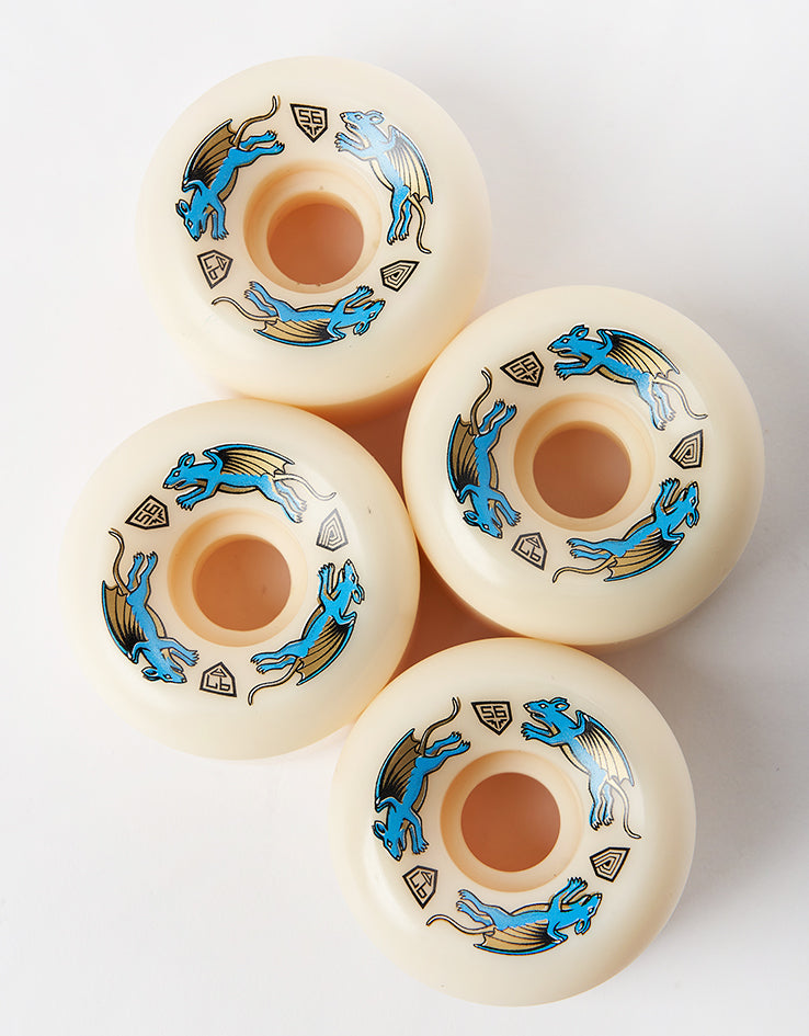 Powell Peralta Dragon Formula Nano Rat AV6 97A Skateboard Wheels - 56mm x 36mm