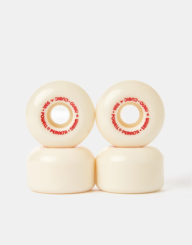 Powell Peralta Dragon Formula Nano Cubic 93A Skateboard Wheels - 58mm x 37mm