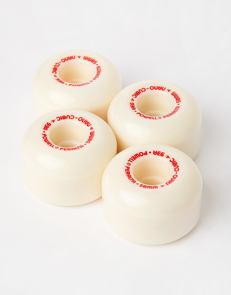 Powell Peralta Dragon Formula Nano Cubic 93A Skateboard Wheels - 58mm x 37mm