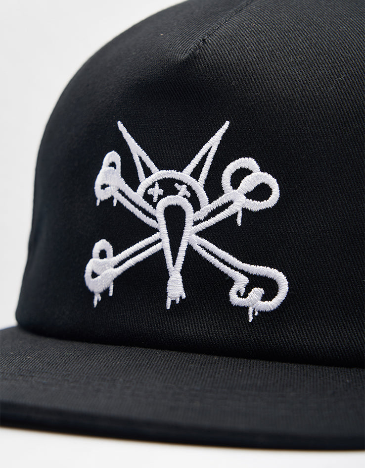 Powell Peralta Vato Rat Snapback Cap - Black