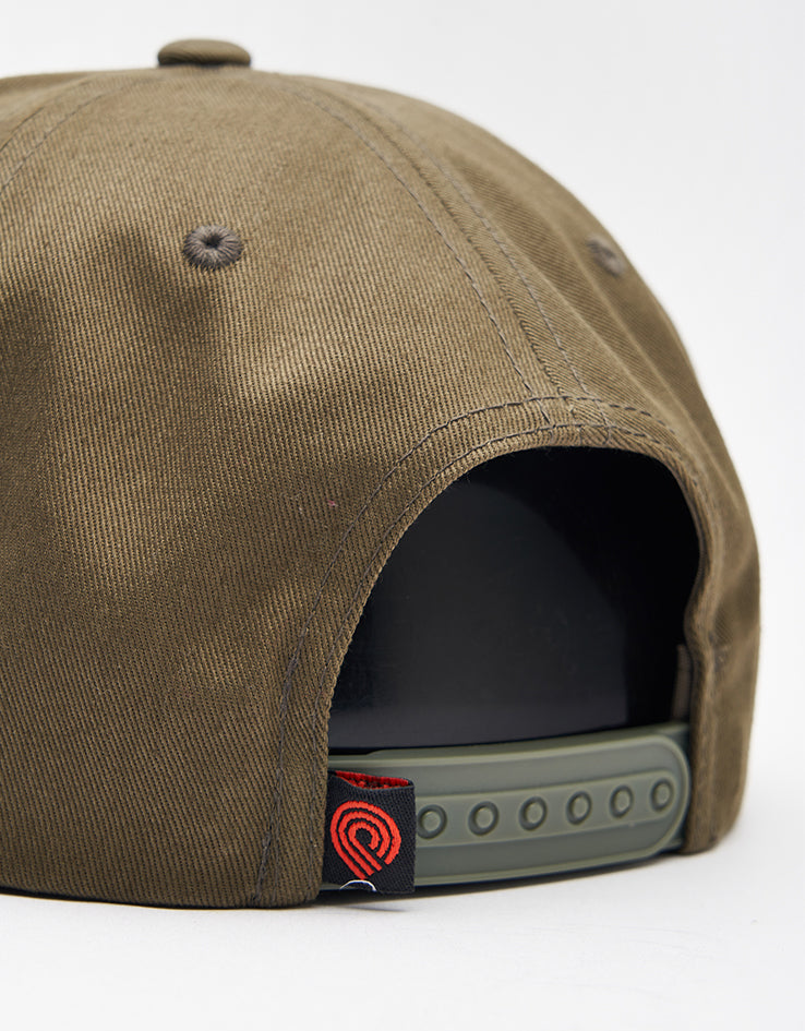 Powell Peralta Ripper Snapback Cap - Military Green