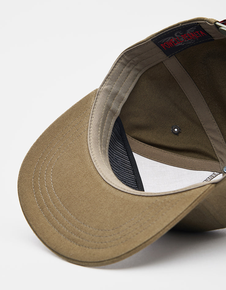 Powell Peralta Ripper Snapback Cap - Military Green