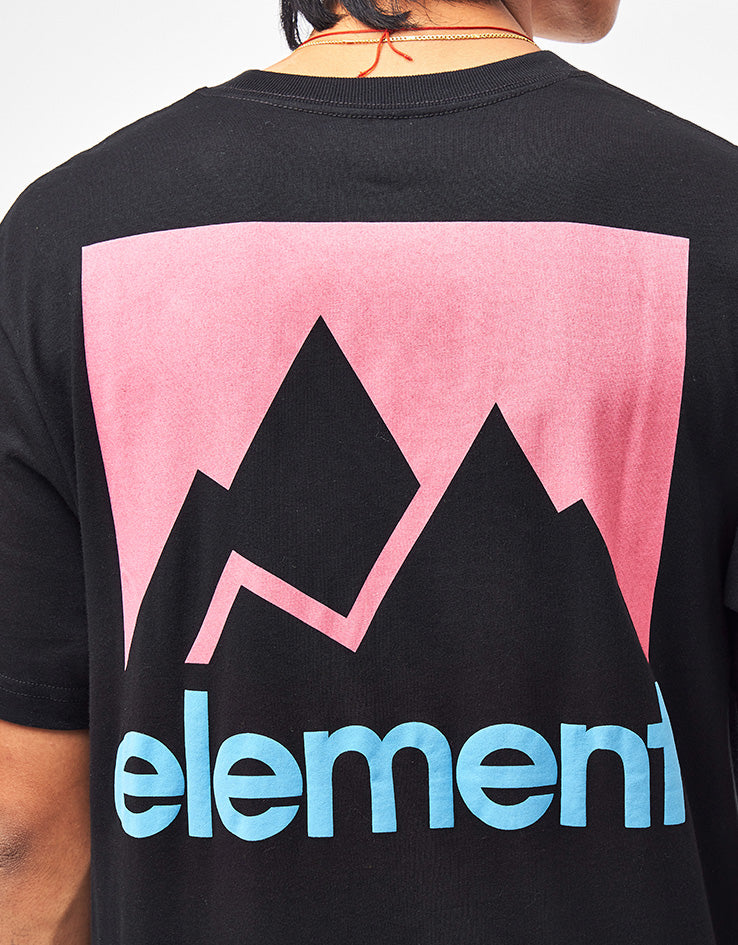 Element Joint T-Shirt - Flint Black/Pink