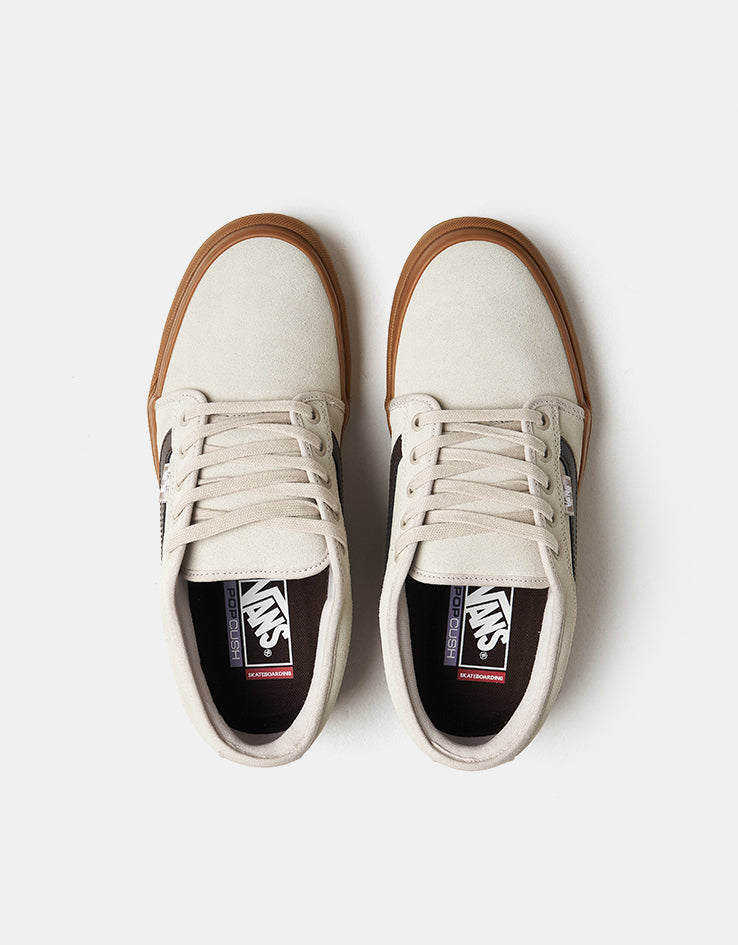 Vans Skate Chukka Low Sidestripe Shoes - Taupe Mist