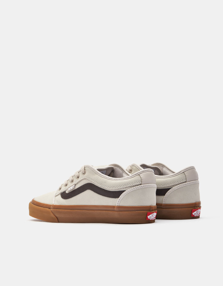 Vans Skate Chukka Low Sidestripe Shoes - Taupe Mist