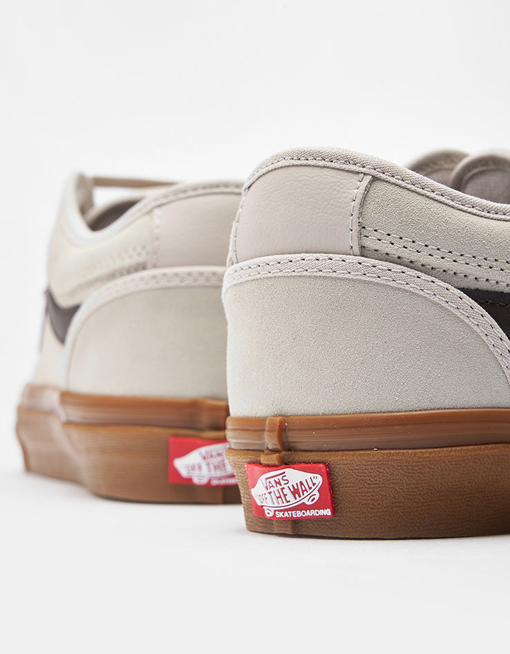 Vans Skate Chukka Low Sidestripe Shoes - Taupe Mist