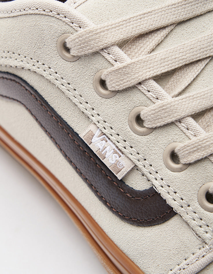Vans Skate Chukka Low Sidestripe Shoes - Taupe Mist