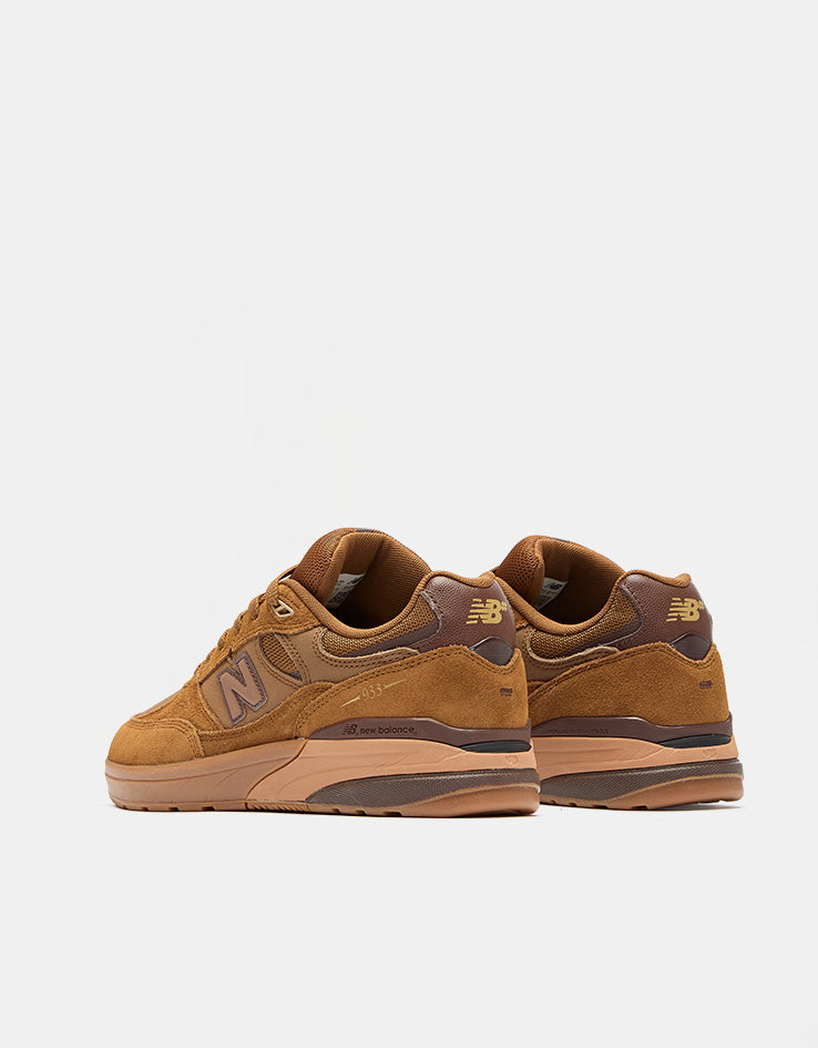 New Balance Numeric 933 Andrew Reynolds Skate Shoes - Wheat/Gum