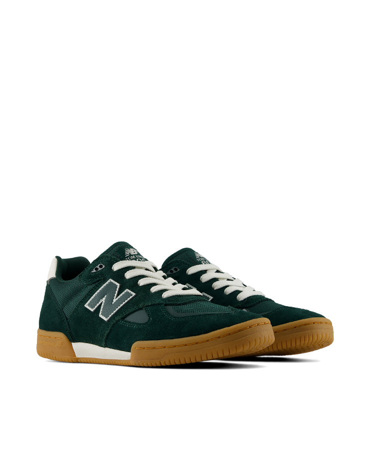 New Balance Numeric 600 Tom Knox Skate Shoes - Forest/White