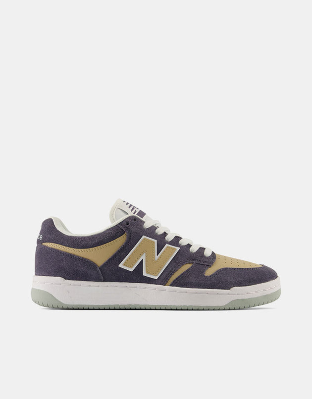 New Balance Numeric 480 Skate Shoes - Meteorite/Tan