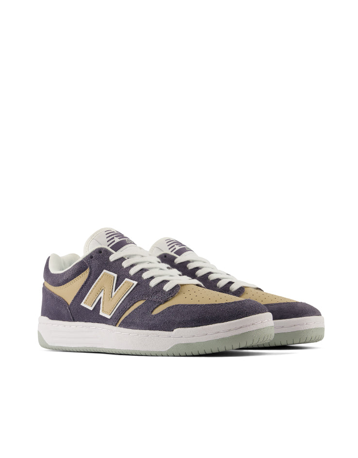 New Balance Numeric 480 Skate Shoes - Meteorite/Tan