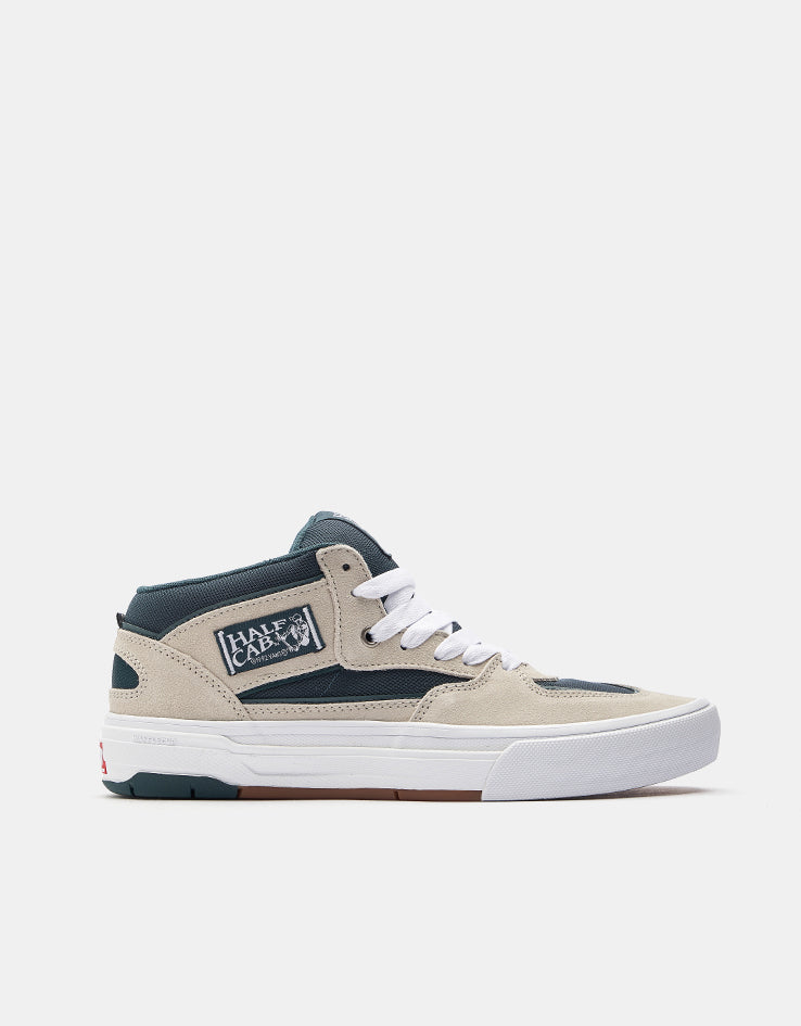 Vans Skate Half Cab Wafflecup Shoes - Oatmeal/Deep Teal