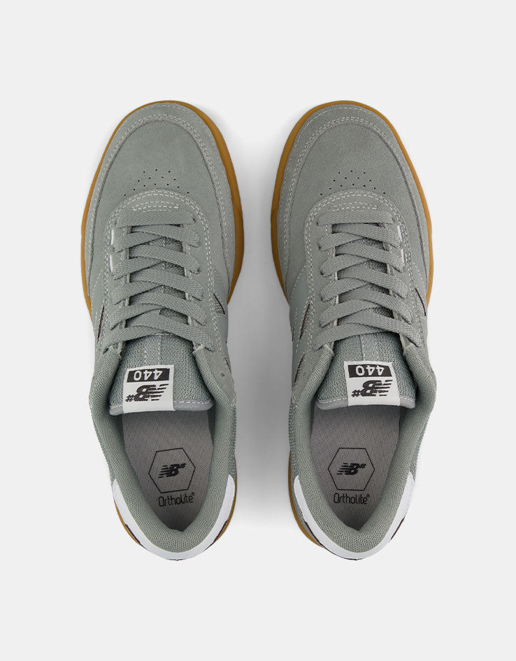 New Balance Numeric 440 Skate Shoes - Grey/Gum