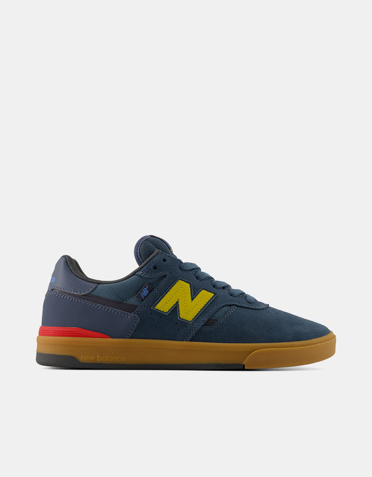 New Balance Numeric 306C Jamie Foy Skate Shoes - Shadow Blue/Yellow
