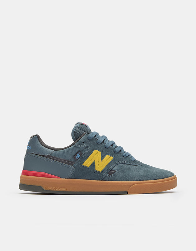 New Balance Numeric 306C Jamie Foy Skate Shoes - Shadow Blue/Yellow