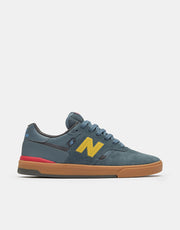 New Balance Numeric 306C Jamie Foy Skate Shoes - Shadow Blue/Yellow
