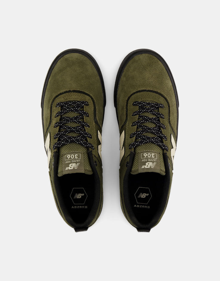 New Balance Numeric 306 Jamie Foy Skate Shoes - Olive/Black