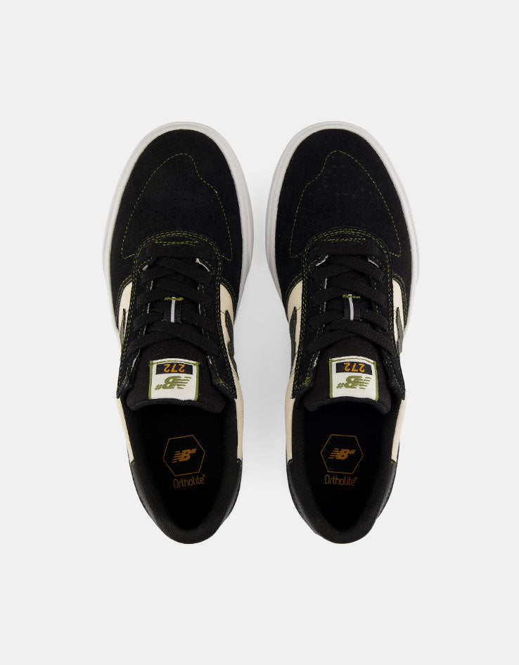 New Balance Numeric 272 Skate Shoes - Black/Sea Salt