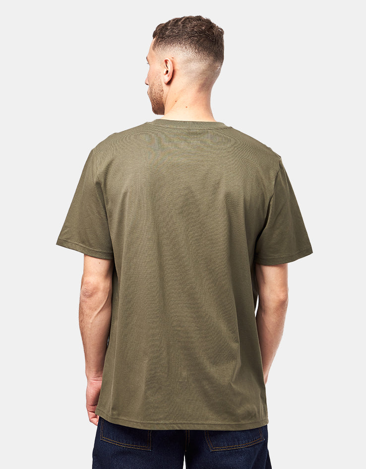 Route One Mallard Organic T-Shirt - Khaki
