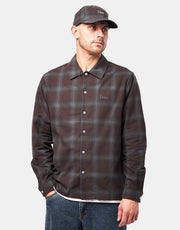 Dime MTL Premium Flannel L/S Shirt - Bordeaux