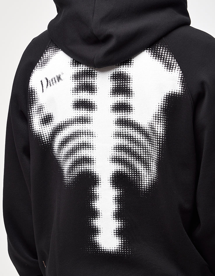 Dime MTL Spinal Zip Hoodie - Black